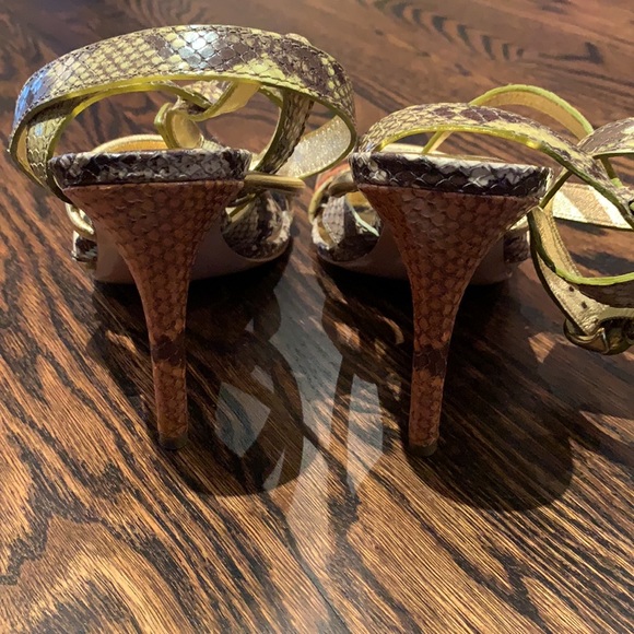 Coach Ankle Strap Stilettos - Picture 3 of 4